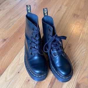 Platform, chunky Dr Martens boots MOLLY